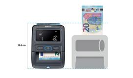 SafeScan 155-S Komplektinis rinkinys pinigų tikrinimo įrenginys su baterija ir laikikliu | 112-0732 | 8717496338501