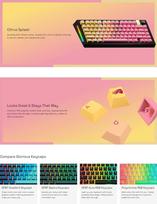 Glorious GPBT Gradient klaviatūros mygtukai (GLO-KB-ACC-KC-GPBT-GR-GPF-US) | GLO-KB-ACC-KC-GPBT-GR-GPF-US | 840408302821