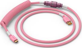 Glorious Glorious GMMK spirāles kabelis Pixel Pink, USB-C/USB-A - pink | GLO-KB-ACC-CBL-COIL-PPNK | 810069978956