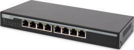 DIGITUS Switch 8-Port  Gigabit 135W PoE Unmanaged Black | DN-95340 | 4016032390596