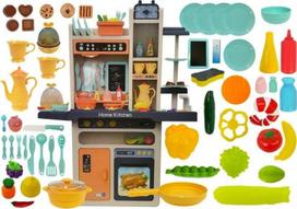 LeanToys Oranžinė vaikų virtuvėlė | 4274 | 5905991032304