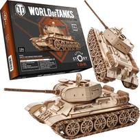 Little-Story Little Story Medinės 3D dėlionės modelis - Tankas T-34-85 | 5905982170572 | 5905982170572