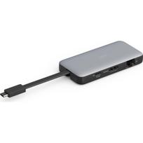 DIGITUS Docking USB-C->HDMI,USB3.2,RJ45,SD,MicroSD,PD silber | DA-70916 | 4016032497752