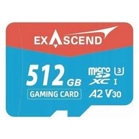 Atminties kortelė Exascend Gaming UHS-I micro 512GB | EX512GUSDU1-NS | 6972904954113