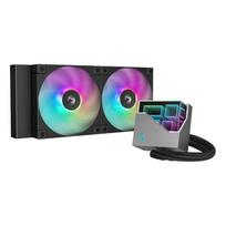 DeepCool LT240 Procesoriaus viskas viename skysčio aušintuvas 12 cm Black 1 vnt. | R-LT240-BKAMNC-G-1 | 6933412728894