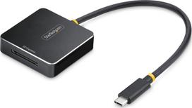 StarTech 1B-USB-C-SDE-ADAPTER USB 3.2 Gen 2 (3.1 Gen 2) Type-C kortelių skaitytuvas Black | 1B-USB-C-SDE-ADAPTER | 065030905473
