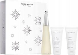 Issey Miyake Kalėdinis rinkinys 2023: L'Eau d'Issey, tualetinis vanduo moterims, 50 ml + L'Eau d'Issey, drėkinamasis kūno losjonas, 50 ml + L'Eau d'Issey, drėkinamasis dušo kremas, 50 ml moterims | 3423222092894 | 3423222092894