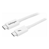USB kabelis StarTech USB-C - USB-C 2 m White (TBLT3MM2MW) | TBLT3MM2MW | 0065030871266