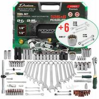 Rinkinys įrankių Rockforce 125+6 vnt. 1/4", 3/8", 1/2" Premium | RF-41252-5 Premium | 5906692113026