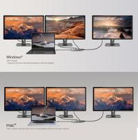 j5create 4K60 ELITE USB-C TRIPLU MONITORIŲ/10GBPS MINI DOKAS | JCD397-N | 4712795086324