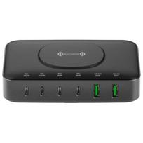 4smarts 7in1 GaN Ladestation 100W Wireless Charger Black | 4252011906475 | 4252011906475