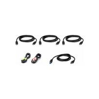 Aten Komplektas KVM kabelių ATEN 2L-7D02UDPX6 1,8 M USB DisplayPort Trigubas ekranas Black 1,8 m | 4719264649431 | 4719264649431