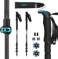 Reguliuojamos Nils Carbon TK8607 žygio lazdos 65-135cm | 25-2-027 | 5907695557831