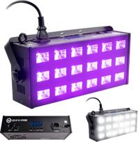 LIGHT4ME LED UV 18x3W prožektorius + DMX stroboskopas | 5907780148142 | 5907780148142