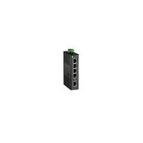 LevelOne IES-0500 5 prievadų greitas Ethernet pramoninis jungiklis, DIN bėgelis, nevaldomas, pilnas dupleksas | IES-0500 | 4015867181591