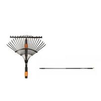 Fiskars universālie rakes + ventilatora rakes + QuikFit kāts 1018794 | 1018794 | 6411501300072