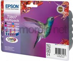 Rašalo kasetė Epson Tusz T080 Multipack (C13T08074010) | C13T08074010
