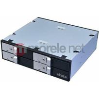 Akasa Elite 5,25 Zoll Laufwerksrahmen für vier 2,5 Zoll HDD/SSD | GEAK-014 | 4710614532724