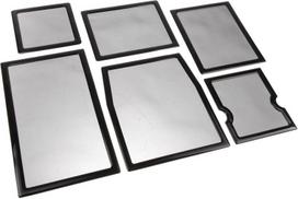 Demciflex Staubfilter Set für Cooler Master HAF XM - Black/Black | ZUST-077 | 6009801957791