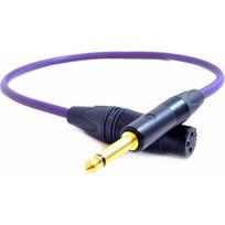 Laidas Melodika Jack 6.3mm - XLR 15m Purple | 05907609001412 | 05907609001412