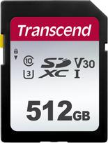 Atminties kortelė Transcend 300S SDXC 512GB Class 10 UHS-I/U3 (TS512GSDC300S) | TS512GSDC300S | 0760557841036