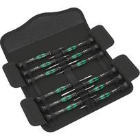 Wera Kraftform Kompakt Micro 12 ESD 1 Elektroniker-Schraubendrehersatz (Black/grün, 12-teilig) | 05073677001 | 4013288194831