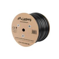 Kabel UTP Kat.6 CU 305 m drut outdoor | LCU6-21CU-0305-BK | 5901969421859
