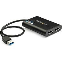 Stotis/replikatorius StarTech USB-A (USB32DP24K60) | USB32DP24K60 | 065030878487