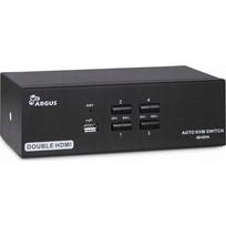 Inter-Tech KVM Switch AS-42HA HDMI, 4 Port, Metall | 88887244 | 4260455643467