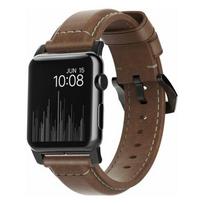 Nomad NOMAD tradicinė odinė apyrankė Brown 42mm / 44mm juodas jungtis | NM1A4RBT00 | 0856504004682