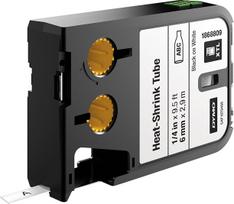 Dymo Juosta DYMO XTL 2,7m nuolatinė termokontrakinė vamzdelio etiketė (6 mm) kabeliui Min. 1.18mm Maks. 3.8 mm, Black on White, 1868809 | 1868809 | 0071701001887