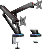 NanoRS Stalas laikiklis 2 monitoriams 17" - 32" (RS887) | RS887 | 5902211116547