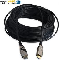 Techly HDMI - HDMI kabelis 50m Black (ICOC-HDMI-HY2-050) | ICOC-HDMI-HY2-050 | 8051128104004