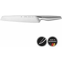 WMF Peilio duonai Chef's Edition dvigubai dantytas 37 cm, daugiafunkcis peilis, specialaus plieno geležtė, kalto peilio, efektyvus pjovimas, medinė rankena, 24 cm geležtė | 18.8202.6032 | 4000530677686