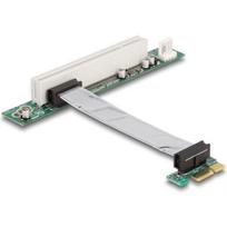 DELOCK Riser Card PCIe x1 -> PCI 32bit 5v flexibles Kabel | 41856 | 4043619418565