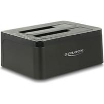DELOCK Dockingstation 2x SATA III HDD -> USB3.0 Clone | 62661 | 4043619626618