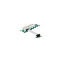 DELOCK Riser Card PCIe x1 -> 2x PCI 32bit | 41341 | 4043619413416