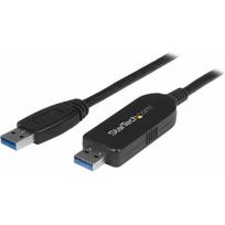 USB kabelis StarTech USB-A - USB-A 2 m Black (USB3LINK) | USB3LINK | 0065030858229