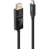 USB kabelis Lindy USB-C - DisplayPort 3 m Black (43303) | 43303 | 4002888433037