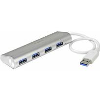 USB 3.0 A 4 PORTŲ KOMPAKTIŠKAS HUB | ST43004UA | 0065030861687