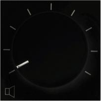 Garso stiprintuvo valdiklis Audac AUDAC VC3036/B 100V 36W 45 x 45 mm Black version | VC3036/B | 5414795010260