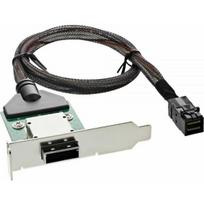 InLine SAS HD žemo profilio adapterio laikiklis išorinis SFF-8088 - vidinis SFF-8643 0.5m (27656A) | 27656A | 4043718235070