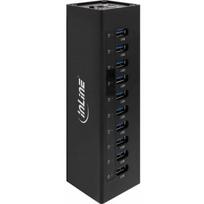 USB šakotuvas InLine 10x USB-A 3.0 (35395C) | 35395C | 4043718214419