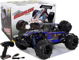 Lean Sport automobilių bekelės buggy nuotolinio valdymo 1:18 Blue ENOZE 9303E 45 km/h | 8420 | 5903802458091