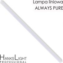 Lubinė LED lempa HanksLight, balta, linijinė, aliuminis, pakabinama, 1200mm, down36W, 4000K | 4702110 | 5906721170082