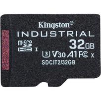Atminties kortelė Kingston Industrial MicroSDHC 32GB Class 10 UHS-I/U3 A1 V30 (SDCIT2/32GBSP) | SDCIT2/32GBSP | 740617321067