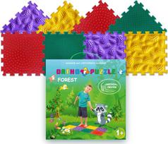 Modulinė masažo kilimėlis Wader Polesie 57240 ORTHO PUZZLE miškas | 57240 | 4627128057240