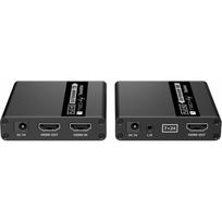 Techly HDMI signalo stiprintuvas 1080p realiu laiku Cat6/6a/7 iki 70m EDID IR | IDATA EXT-E223 | 8059018363005