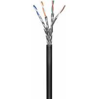 MicroConnect Kabelis CAT 6, S/FTP, 100m, Black (KAB028-100) | KAB028-100 | 5712505471937