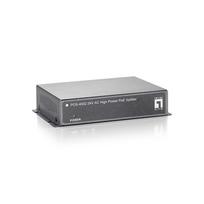 LevelOne PoE High-Power Splitter RJ45   100Mbps  15W Black | POS-4002 | 4015867159484